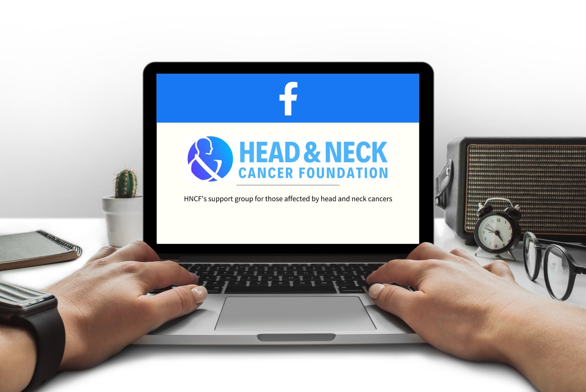 HNCF's online support group for those affected by head and neck cancers